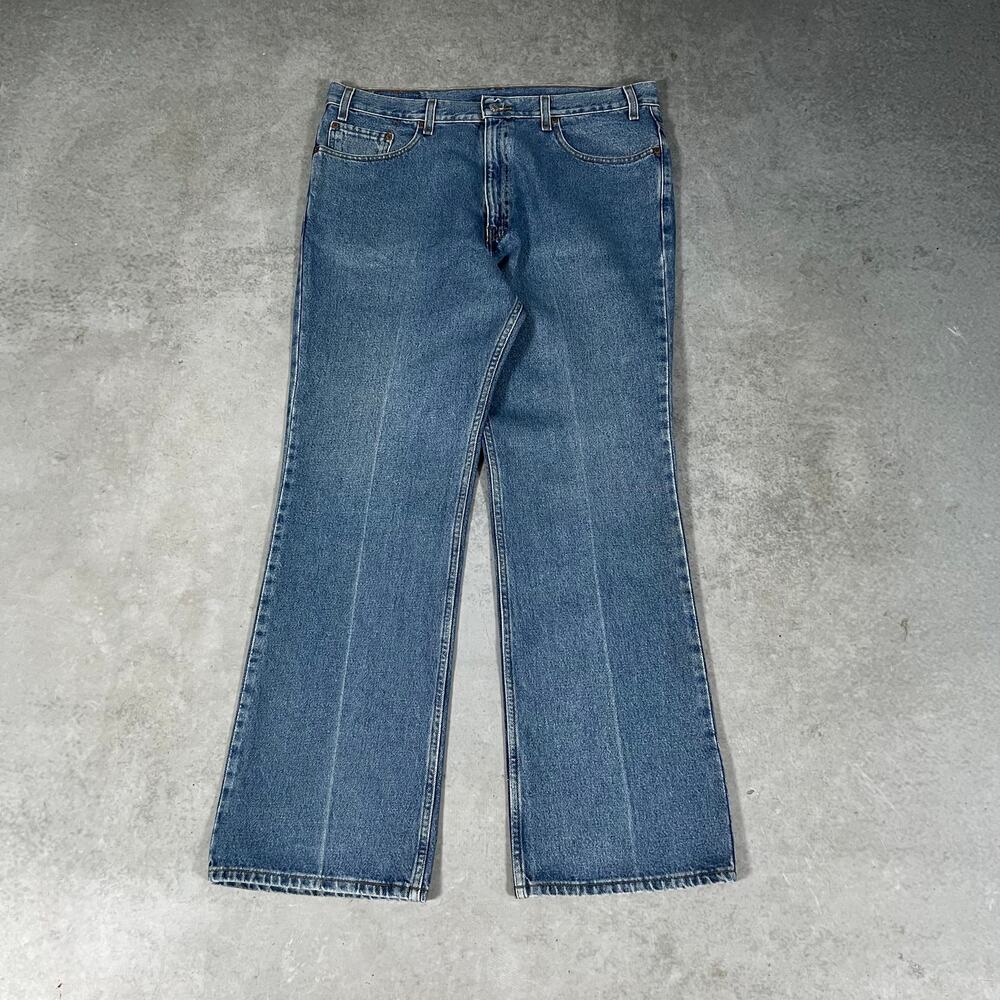Vintage 2005 Levi's 517 Bootcut Men's 40X32 Jeans Slim Flare Denim 100% Cotton